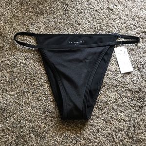 L.A. Hearts fixed string bikini bottoms Small